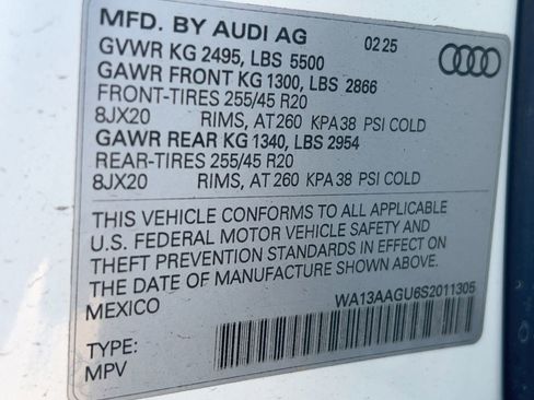 New 2025 Audi Q5 Prestige image 20