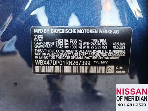 Used 2024 BMW X3 sDrive30i w/ Premium Package w/ZPA image 24