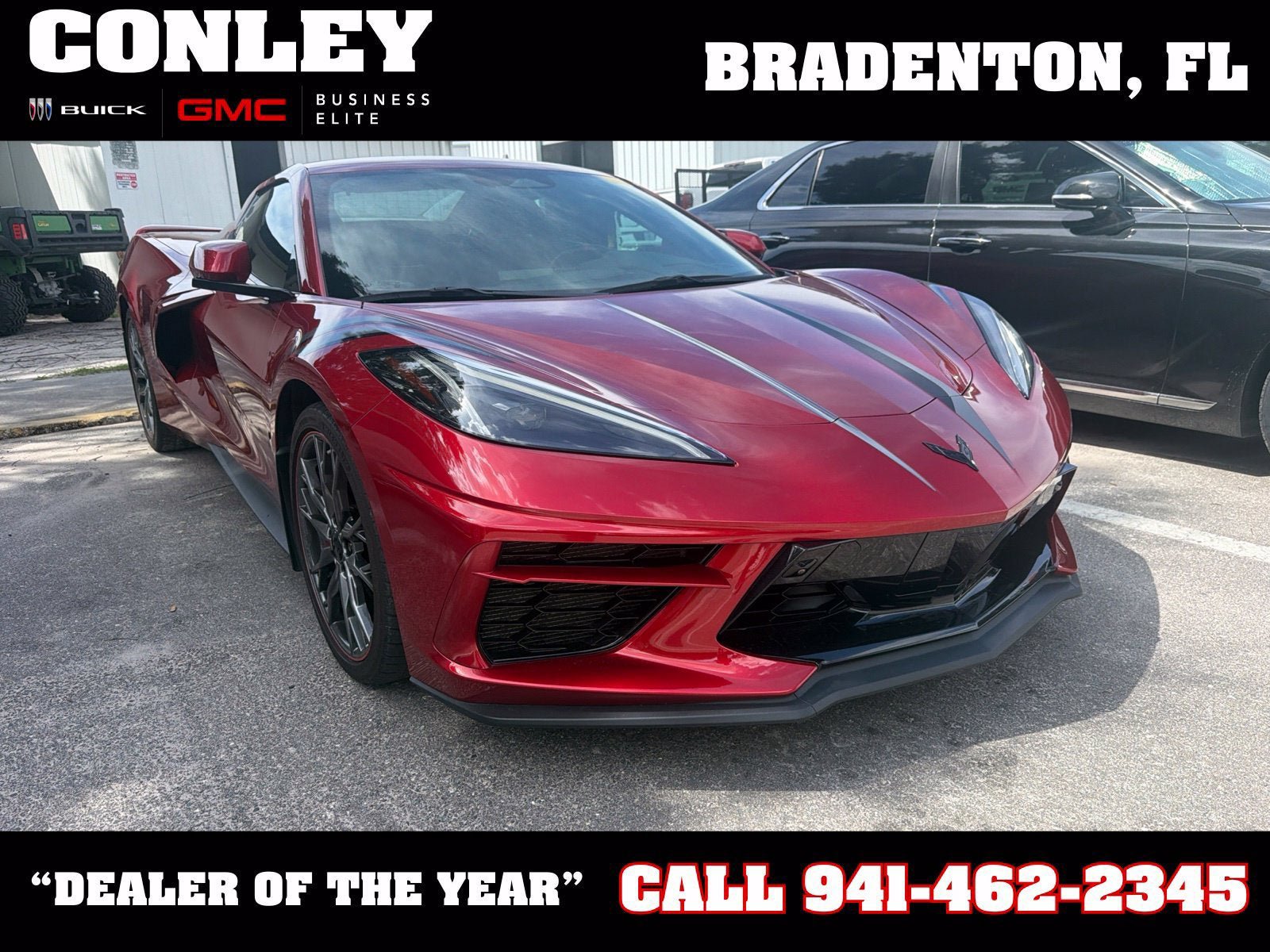 Used 2024 Chevrolet Corvette Stingray Premium Conv w/ Z51 Performance Package RWD image 1