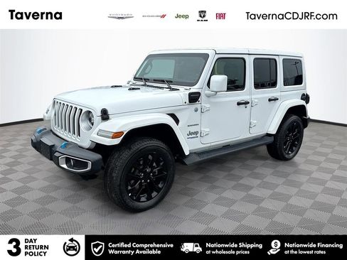 Used 2022 Jeep Wrangler Unlimited Sahara w/ Cold Weather Group image 1