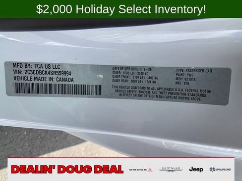 New 2025 Dodge Charger R/T w/ Sun & Sound Package image 30