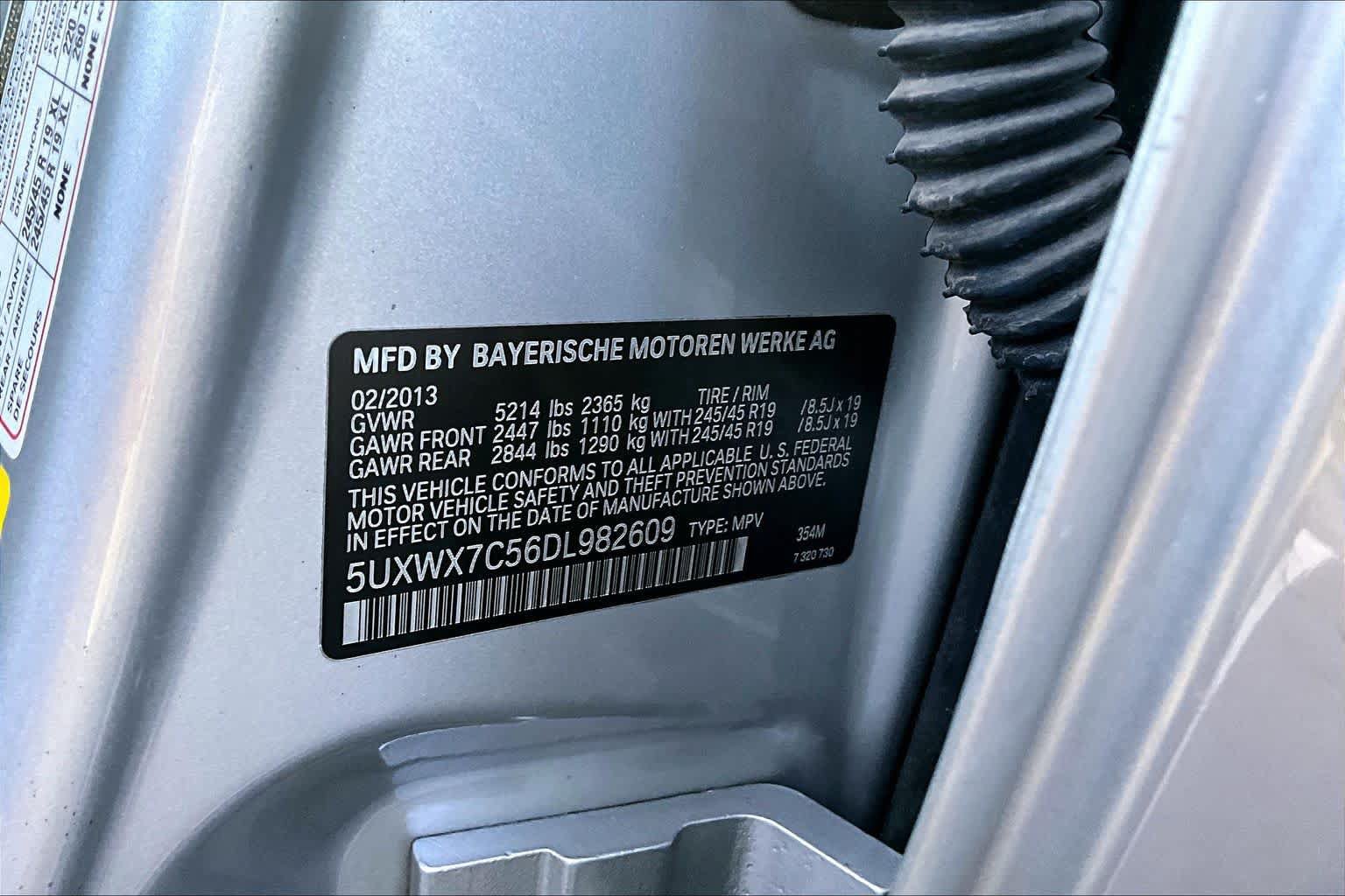 Used 2013 BMW X3 xDrive35i AWD/4WD image 33