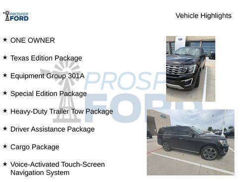 Used 2019 Ford Expedition Limited w/ Texas Edition Package RWD image 5