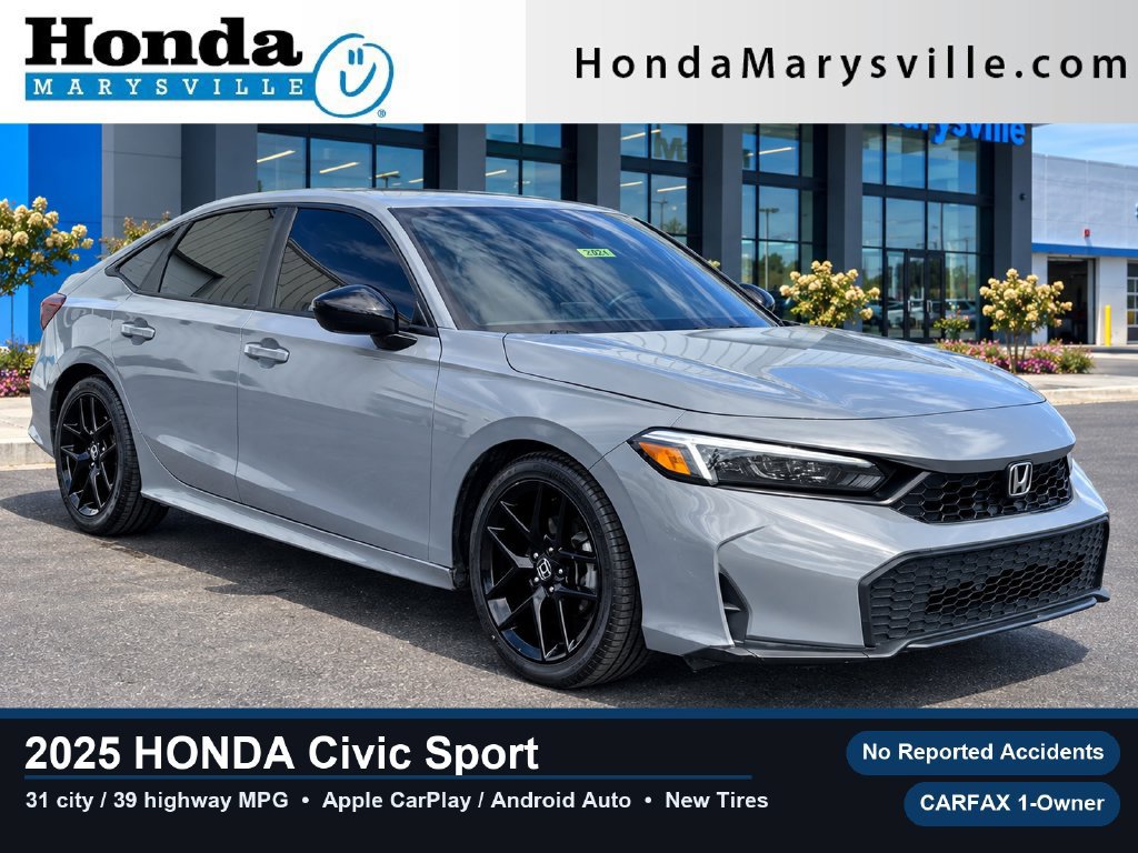 Used 2025 Honda Civic Sport image 1
