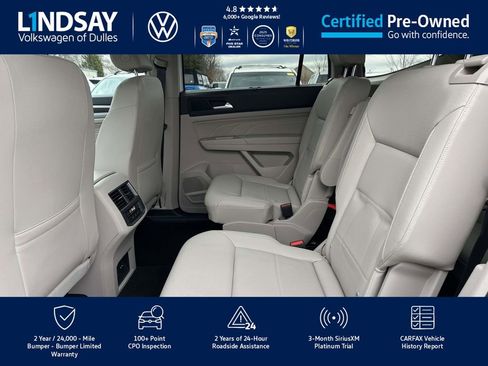 Certified 2023 Volkswagen Atlas SE w/ Black Wheel Package image 16