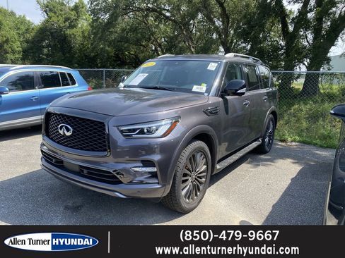 Used 2023 INFINITI QX80 Premium Select w/ Cargo Package AWD/4WD image 1