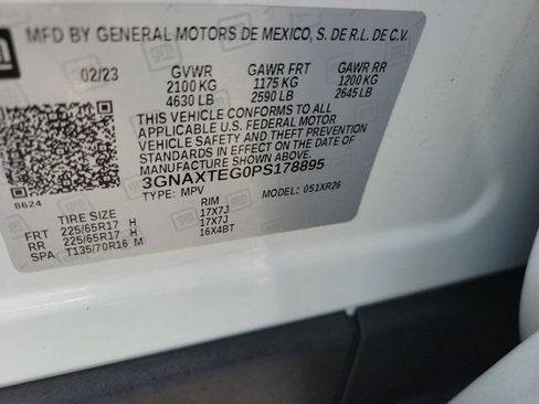 Used 2023 Chevrolet Equinox LT w/ LPO, Floor Liner Package AWD/4WD image 35