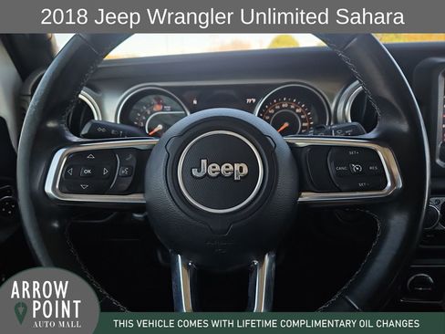 Used 2018 Jeep Wrangler Unlimited Sahara w/ Safety Group image 27