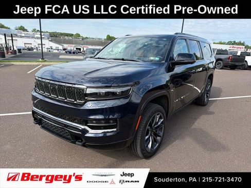 Certified 2025 Jeep Grand Wagoneer L Series III w/ Rear Seat Video Group 1 AWD/4WD image 1