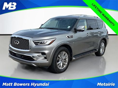 Used 2020 INFINITI QX80 Luxe w/ Cargo Package RWD image 1