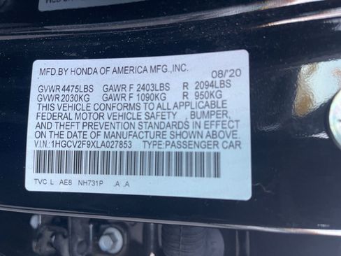 Used 2020 Honda Accord Touring image 26