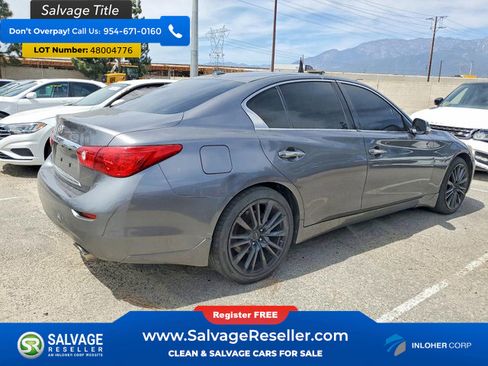 Used 2014 INFINITI Q50 Premium w/ Navigation Package RWD image 4