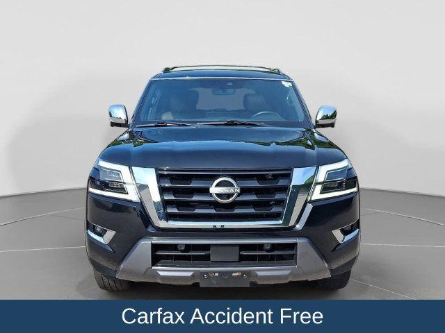 Used 2023 Nissan Armada Platinum w/ Captain's Chairs Package AWD/4WD image 3