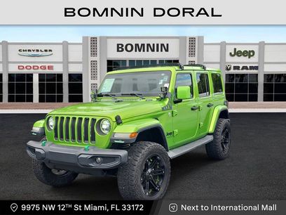 Used 2019 Jeep Wrangler Unlimited Sahara w/ LED Lighting Group