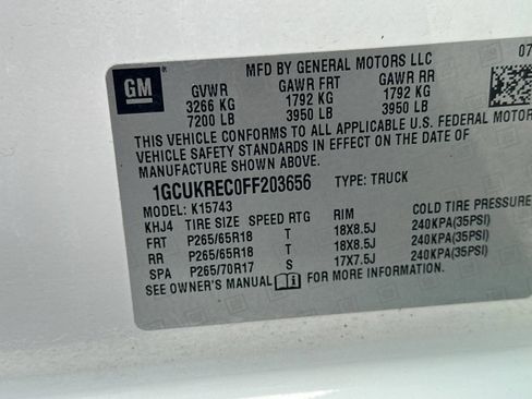Used 2015 Chevrolet Silverado 1500 LT w/ All Star Edition AWD/4WD image 28