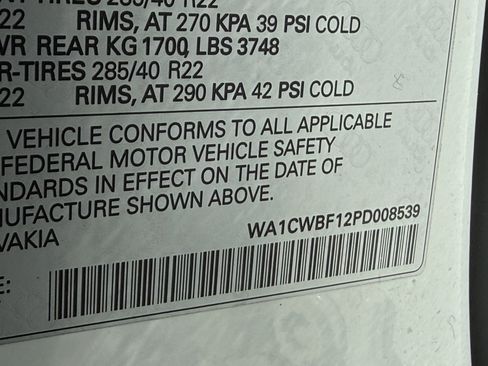 Used 2023 Audi SQ8 Prestige w/ Prestige Package image 35