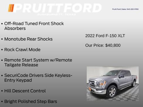 Used 2022 Ford F150 XLT w/ Equipment Group 302A High AWD/4WD image 37