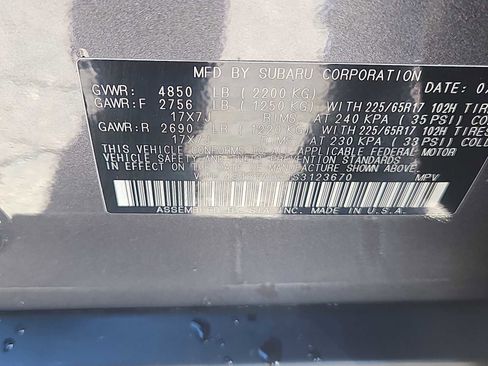 Used 2025 Subaru Outback Premium image 14