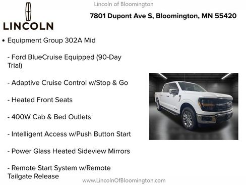 Used 2024 Ford F150 XLT w/ Equipment Group 302A MID image 5