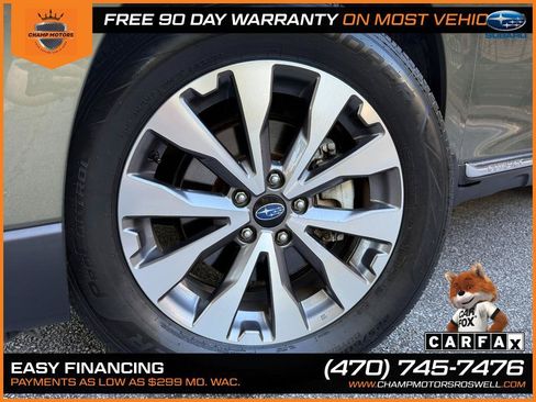 Used 2019 Subaru Outback 2.5i Touring w/ Popular Package #3A AWD/4WD image 4