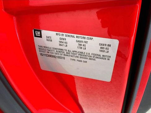 Used 2009 Chevrolet Corvette Z06 w/ Preferred Equipment Group RWD image 8