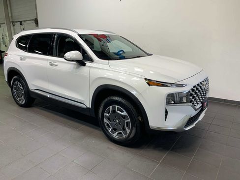 Used 2021 Hyundai Santa Fe Blue image 2