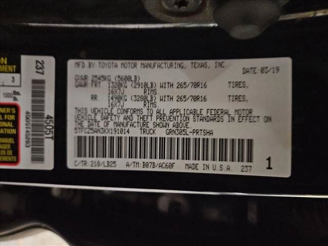 Used 2019 Toyota Tacoma TRD Pro AWD/4WD image 17