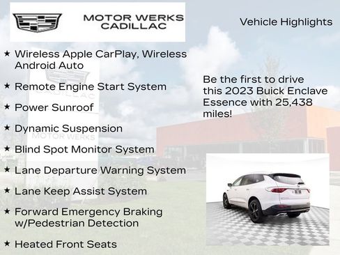 Used 2023 Buick Enclave Essence w/ Experience Buick Package image 14