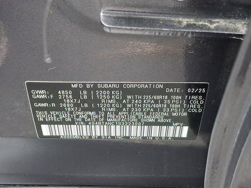 Certified 2025 Subaru Outback Limited AWD/4WD image 49