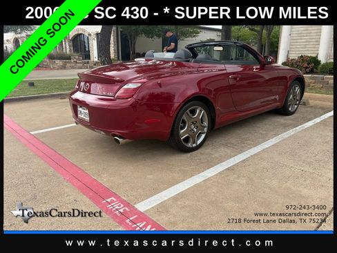 Used 2006 Lexus SC 430 Convertible image 2