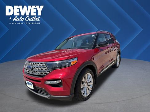 Used 2021 Ford Explorer Limited w/ Equipment Group 301A AWD/4WD image 1