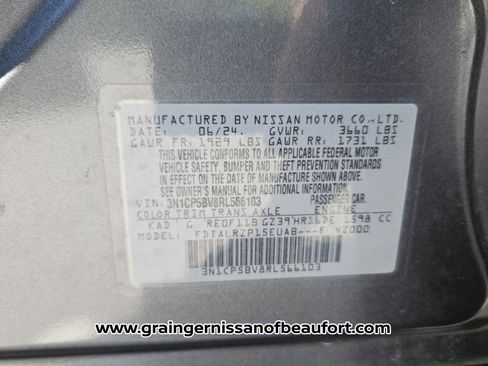 Used 2024 Nissan Kicks S FWD image 7