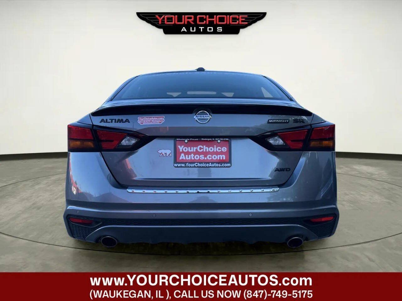 Used 2022 Nissan Altima 2.5 SR w/ Midnight Edition Package AWD/4WD image 4