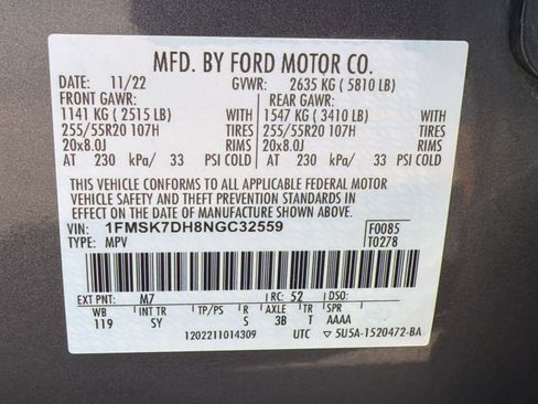 Used 2022 Ford Explorer XLT w/ Equipment Group 202A RWD image 26