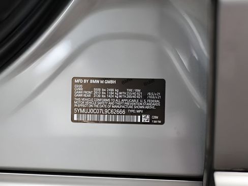 Used 2020 BMW X4 M w/ Executive Package image 79