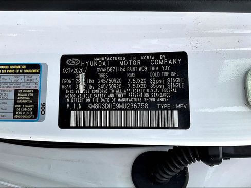 Used 2021 Hyundai Palisade SEL w/ Convenience Package AWD/4WD image 16