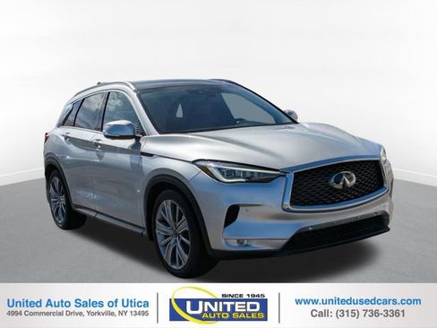 Used 2021 INFINITI QX50 Sensory w/ Cargo Package AWD/4WD image 1