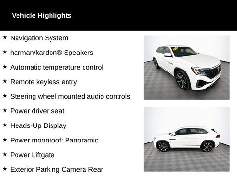 Used 2024 Volkswagen Atlas Cross Sport SEL Premium R-Line AWD/4WD image 2