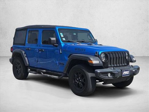 Used 2022 Jeep Wrangler Unlimited Sport AWD/4WD image 3