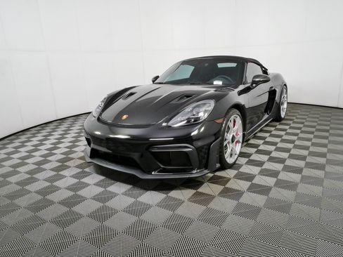 Certified 2025 Porsche 718 Boxster Spyder RS w/ Weissach Package RWD image 1