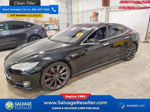 Used 2014 Tesla Model S P85D AWD/4WD image 1
