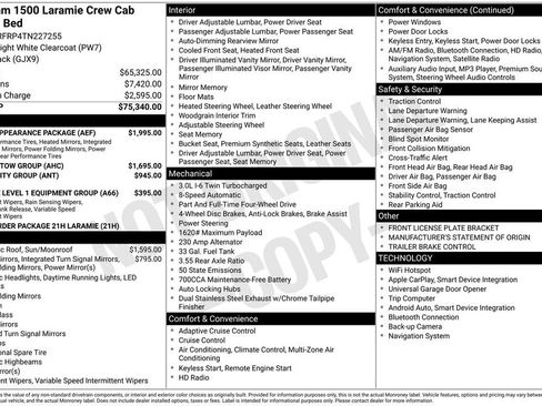 New 2026 RAM 1500 Laramie w/ Sport Appearance Package image 49