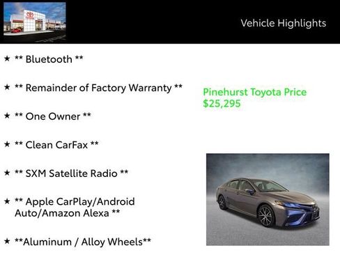 Certified 2023 Toyota Camry SE image 7