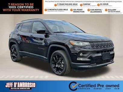 Certified 2022 Jeep Compass Altitude