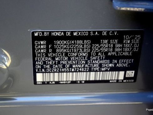 New 2026 Honda HR-V Sport image 19