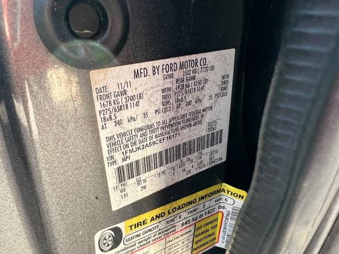 Used 2012 Ford Expedition EL Limited image 17