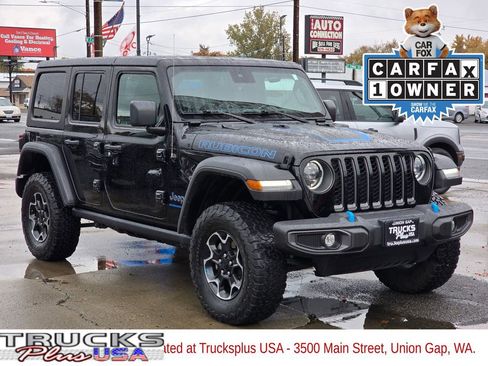 Used 2023 Jeep Wrangler Unlimited Rubicon 4xe w/ Safety Group image 7
