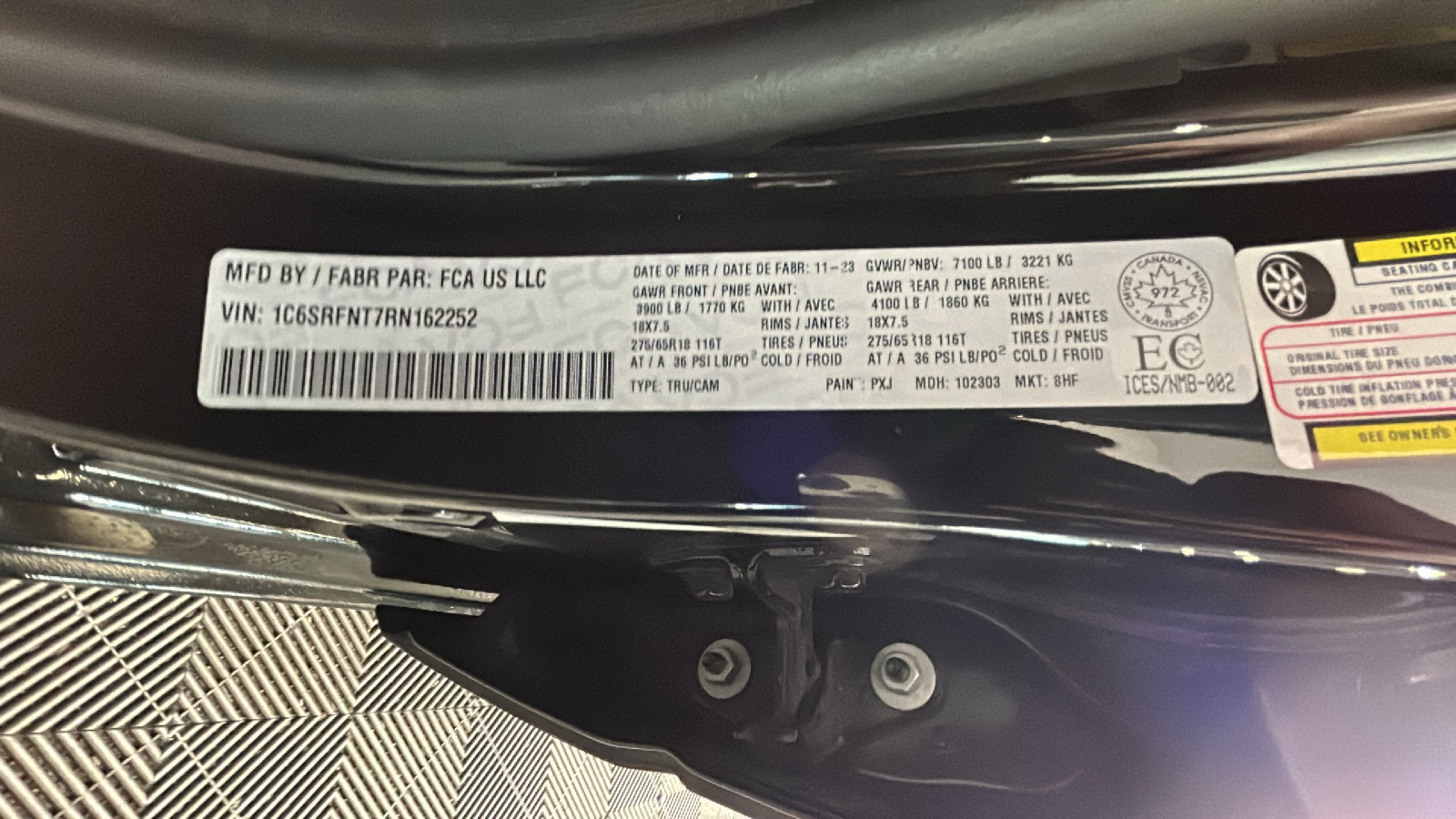 Used 2024 RAM 1500 Tradesman AWD/4WD image 11