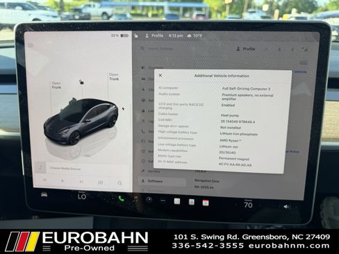 Used 2023 Tesla Model 3 Standard Range RWD image 12