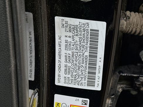 Used 2019 Honda Accord EX-L image 12